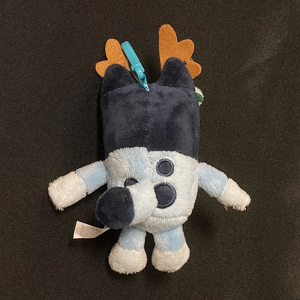 ⭐️ Bluey Holiday Mini Plush Keychain Bag Charm 6” inch